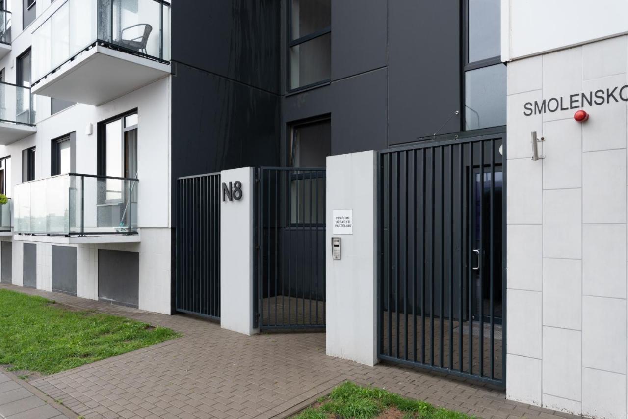Brand New And Modern 1Bdr Apartment Vilnius Bagian luar foto